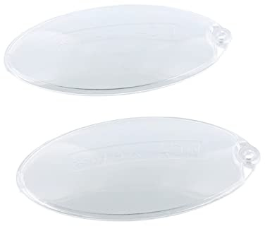 sparefixd Light Bulb Lens Cover, Pack of 2 to Fit Zanussi Cooker Hood | Check Fits List Below To Ensure Compatible With Your Appliance