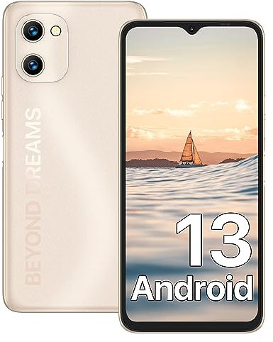 UMIDIGI C1 PLUS Smartphone, Telefono Cellulare Android 13, 5GB RAM (3+2)+32GB (1TB Espandibile), 6.52 HD+ Schermo Telefoni, 5150mAh Batteria,13MP fotocamera, Dual SIM 4G Cellular, Face ID/GPS/OTG