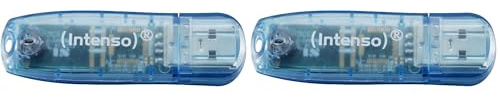 Intenso Rainbow Line 4 GB USB-Stick USB 2.0 Blau (Packung mit 2)