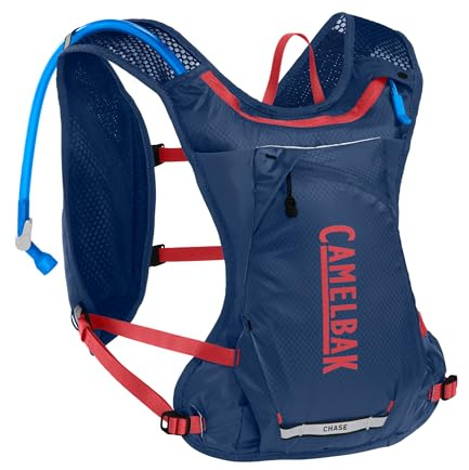 CAMELBAK Chase Race 4L Vest 1.5L, Rucksack, Deep Sea | Schneller Zugriff beim Rennen, atmungsaktiver Komfort, zur Aufbewahrung von Körperreparaturen, Anpassung an die Bedingungen