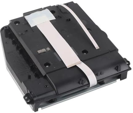 FUBESK Disk-Laufwerk mit Laufwerksplatine für PS4 Slim CUH-2215b und CUH-2100, optisches Ersatzlaufwerk für PlayStation 4-Konsole, Silber/Schwarz/Weiß