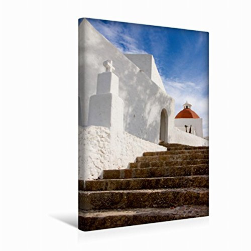 Premium Textil-Leinwand 30 x 45 cm Hoch-Format Ibiza - Santa Eularia des Riu | Wandbild, HD-Bild auf Keilrahmen, Fertigbild auf hochwertigem Vlies, Leinwanddruck von Klaus Kolfenbach