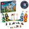 LEGO 75956 Harry Potter Quidditch Turnier Bauset, Gryffindor, Slytherin, Ravenclaw und Hufflepuff Türme, Harry Potter Spielzeuggeschenke