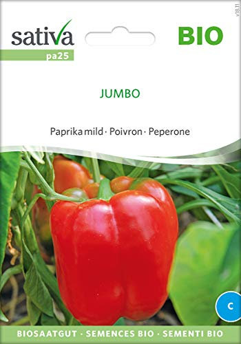SATIVA Paprika mild Jumbo, pa25, bio, 25 grains, 1 sachet
