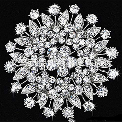 Uteruik Broche Diamant pour Femme