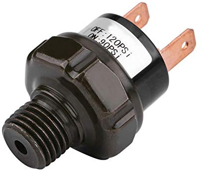 Mintice 12V Heavy Duty 90-120 PSI Pressure Control Switch Valve Air Compressor Horn Pump Car Train Regulator 1/4 NPT