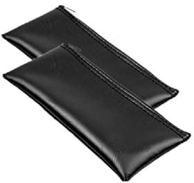 WE-HYTRE Custodia per microfono portatile senza fili con cerniera, custodia in pelle compatibile con microfono