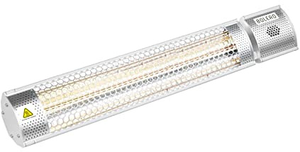 Bolero Hanging Electric Patio Heater IP55 - Durable, Stylish, Heavy Duty, Hotel Restaurant Backyard Terrace Garden Patio Outdoor Heating Ceiling Lamp