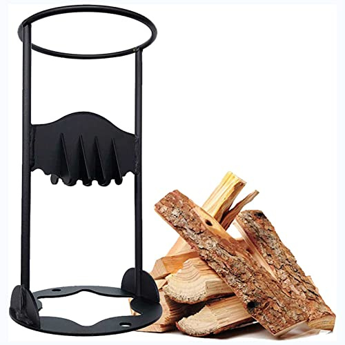 Manueller Holzspalter,Holzspalter,schnelles Holzspaltwerkzeug, tragbarer Holzspalter für Camping-Outdoor-Küche (27 x 14 cm)