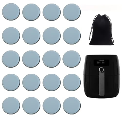 AYNKH Appliance Sliders,20pcs Self-adhesive Kitchen Small Appliances Easy Movers for Air Fryer, Bread Machine, Coffee Makers,Grills, Blenders, Aid Mixer and Pot
