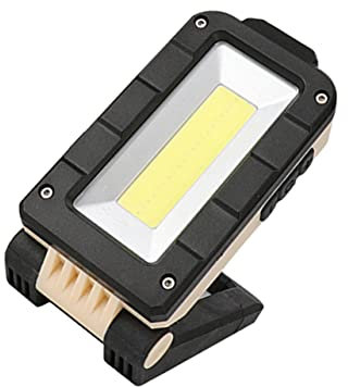 BESTonZON Lampada Da Lavoro Led Cob Pieghevole Magnetica Ricaricabile Via Usb Illuminazione Per Garage e Auto Luce Di Riparazione Per Ricerca e Lavoro