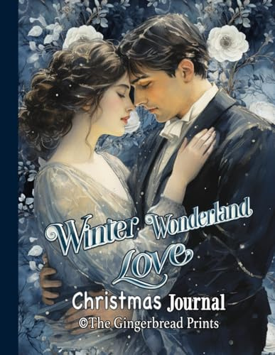 Winter Wonderland Love Christmas Journal - Vintage Romantic Album, for Scrapbooking, Paper Craft, Card Making, Junk Journals