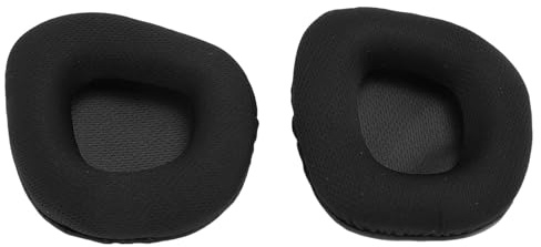 RASTKY 2PCS Remplacement des Plateaux d'oreille pour Vide sans Fil, USB, Isolement de Bruit en Cuir et Coussins d'oreille en Mailles Respirantes pour Un Confort et Une qualité Sonore Améliorés