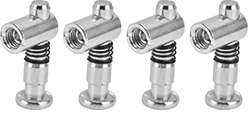 ANKROYU Connettore tipo ancoraggio Acciaio al carbonio zincato per carichi pesanti Filettatura M25 Lunghezza 30 mm Dispositivo di fissaggio per profilo nascosto per sistemi di tela