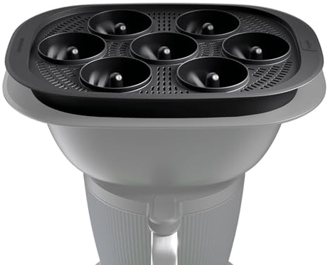 Wundermix Gugelix Mini stampo Gugelhupf per Bimby Varoma | Stampo per torta, compatibile TM7 Varoma plastica, accessorio Bimby, senza BPA