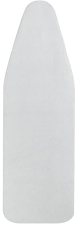 Copriasse da stiro imbottito resistente alle bruciature e termoriflettente 140x50 cm(148x55-Silver)
