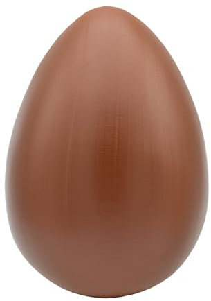 30 cm Osterei schokoladenfarbig XXL Ei - Dekoration zu Ostern - Für Schaufenster, Warenpräsentation, Garten, Requisite
