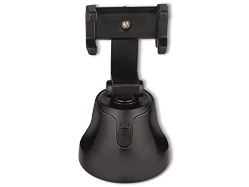 Grundig Soporte de Seguimiento de Objetos - Cardán - Trípode - Estabilizador - para teléfono móvil - Rotación de 360° - Redes sociales y Vlogs - Videos Profesionales