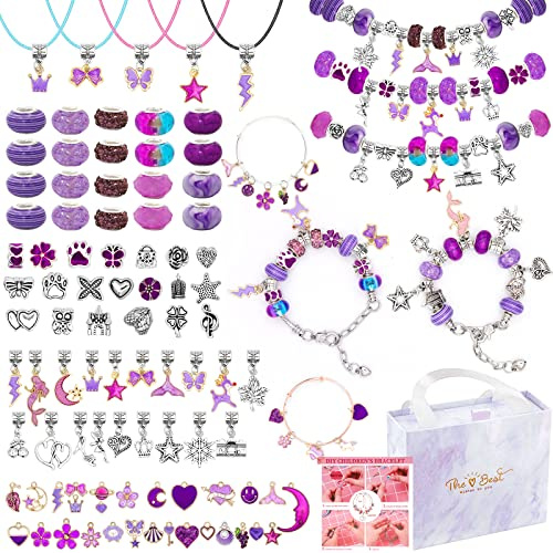 Zoyomax Armbänder Selber Machen Erwachsen, 162 Stück Schmuck Basteln, Bracelet Making Kit Schmuck Selber Machen Erwachsen Set, Charm Armband Kit für Geburtstag Weihnachten Geschenk