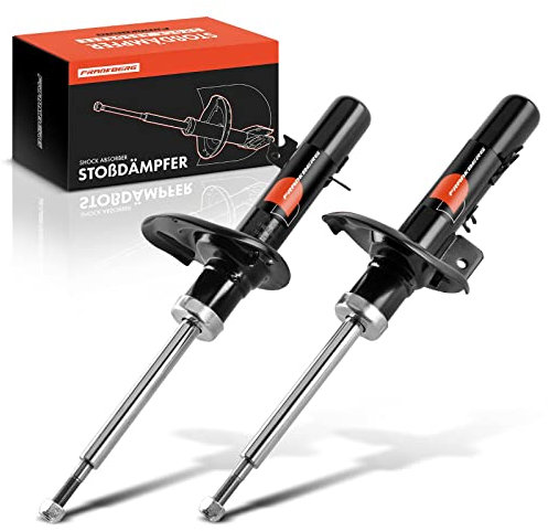 Frankberg 2x Amortisseur à gaz Avant Gauche Droite 515mm Pression de gaz Compatible avec 207 CC WD 207 WA WC 207 SW WK DS3 Cabriolet DS3 SA Remplacer# 5202VK,5208G4