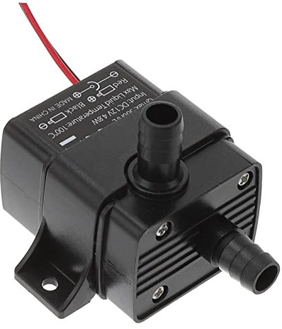POPETPOP Miniatur Tauchwasserpumpe Dc 12v Für Aquarium Fischbecken Halboffenes Laufrad Energiesparend Geräuscharm Kompakt Für Heimgebrauch