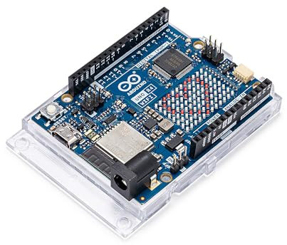 Arduino UNO R4 WiFi [ABX00087] - Scheda di sviluppo con microcontrollore ARM Cortex-M4 e WiFi integrato, ideale per progetti IoT, automazione e applicazioni connesse con Arduino IDE.
