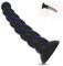 BDSMYOU Analplug für Männer Frauen Anfänger,Analdilos Herren,mit Dildo Saugnapf,Sex Spielzeug Beide,Anal Plug Anal Dildo Schwarz,Buttplug Anal Beads Analkugeln Analkette Dildos Analspielzeuge (L)