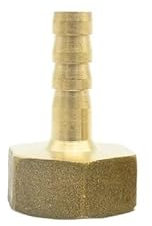 1PC 4mm 6mm 8mm 10mm 12mm 14mm 16mm 19mm 25mm 32mm Schlauchtülle 1/8 1/4 3/8 1/2 3/4 1 BSP Messing Rohrverschraubung weiblich(32MM_3/4)