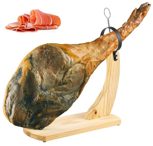 Supporto per prosciutto in legno con cuscinetti non cattivi, professionale, per prosciutto professionale, stabile e stabile