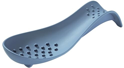 KÜCHENPROFI TREND Löffelablage blau, Silikon, spülmaschinenfest | Kochlöffelhalter aus Silikon, für saubere Arbeitsfläche, bis 270 °C hitzebeständig, spülmaschinengeeignet