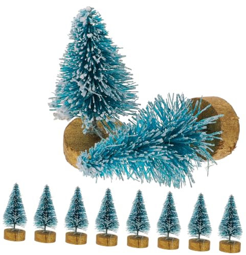LABRIMP 24stücke Mini Weihnachtsbaum Dekorative Weihnachtsbaum Tischdekoration Für Zuhause Und Geschäfte Feste Partys Und Weihnachten
