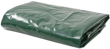 ShGaxin Abdeckplane, Gewebeplane, Plane Wasserdicht, Abdeckfolie, Bauplane, Tarpaulin, Allzweckplane, Gartenplane, Zeltplanen, 650 g/m² 3x3 m Grün