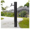 SJZWCHQ Fontaine à Colonne d'eau de Jardin autoportante en Acier Inoxydable avec Robinet monté au Sol, arrosage extérieur, Lavage de Voiture, antirouille, antigel, Cour, Ferme, Robinet d'irrigation,