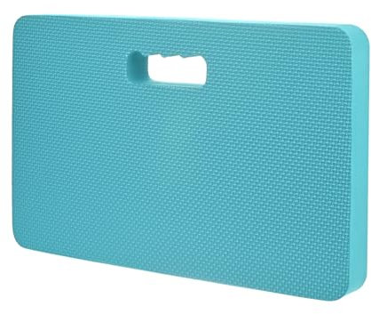 M METERXITY 1-Pack Garden Kneeling Pad, 17.7 x 11 x 1.6 Inch Supportive Soft Foam Cushioning for Knee Extra Thick Kneeler Mat for Gardening/Cleaning/Auto-Repair/Yoga/Exercise [Light Blue]