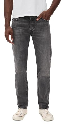 Levi's Men's 501 '93 Straight Jeans, Black Ash Selvedge, 31