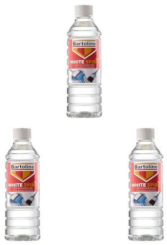Bartoline White Spirit 500ml – High-Quality Paint Thinner & Brush Cleaner for DIY (Pack of 3)