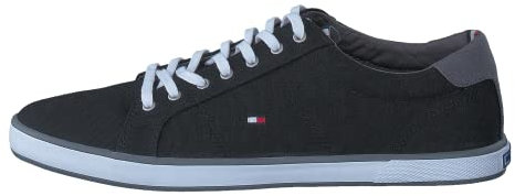 Tommy Hilfiger Herren Vulcanized Sneaker Schuhe, Schwarz (Black), 42