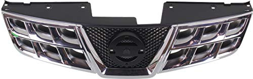 Garage-Pro Grille Assembly for NISSAN ROGUE 11-13/ROGUE SELECT 14-15 Chrome/Black
