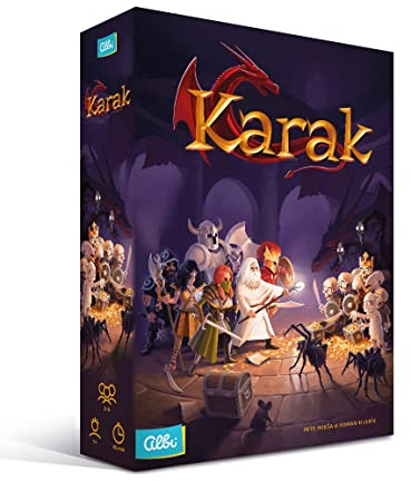 KARAK - Jeu de société Familial - Jeu de rôle & de stratégie - Exploration & Aventure - A partir de 7 Ans