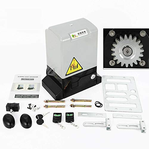 Operatore cancello scorrevole telecomandato 750W cancello apriporta operatore fino 2000KG