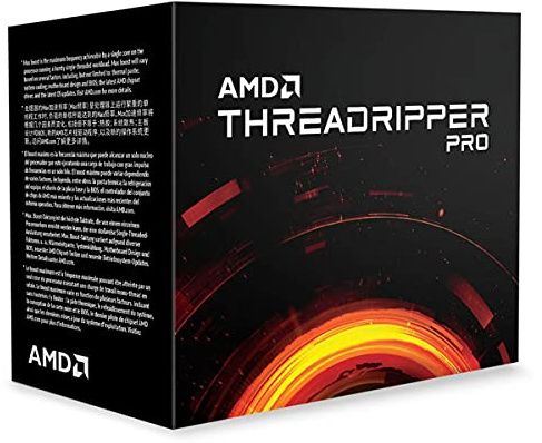 AMD Ryzen Threadripper PRO Procesador 3955WX (16C/32T, 280W TDP, Socket SWRX8, 72 MB Caché, Reloj de aumento máx. hasta 4.3 GHz, no cooler)