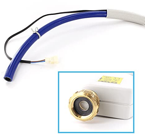 DL-pro Manguera de entrada de agua 1,8m para lavavajillas y lavaplatos Miele 7638500 7638501 Aquastop