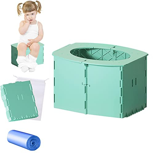 Vasino pieghevole per bambini,Vasino da viaggio pieghevole, Toilette per Bambini Portatile,Vasino Portatile da Viaggio,Sedile vasino portatile