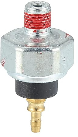 Motoforti Engine Oil Pressure Sensor, for Honda Accord 1984-2007, Plastic Metal, No.37240PT0014, Black Silver Tone