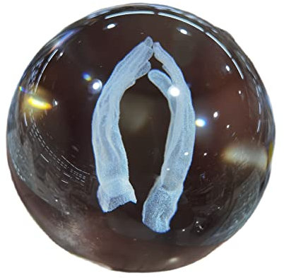 Décoration de de en cristal 60 mm/80 mm boule de cristal en verre gravé au laser sphère de verre cristal artisanat décoration d'intérieur cadeaux d'anniversaire décoration d'intérieur beaux cadeaux (c