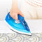 IkErna Ironing Board Cover Heat Resistant Ironing Cover for 92X33Cm 97X33Cm 110X35Cm 122X38Cm Ironing Board, Quick Ironing, 100% Cotton/B/110 * 35Cm