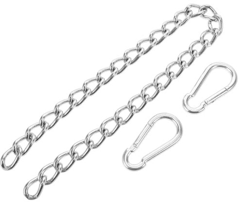 KITANDOVE Hängekette Für Hängematte Schaukelkette Aus Metall Deckenbefestigung Robuste Kette Zum Aufhängen Gartenmöbel Zubehör