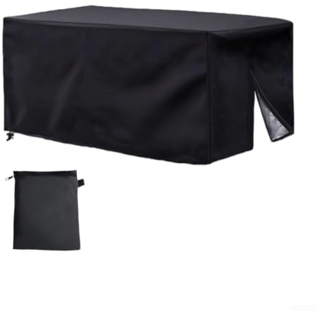 MoSundi Folding Garden Cart Cover for Festival Trolley, Folding Wagon Cart, 420D Oxford Fabric Waterproof Protective Cover 97x61x56cm(Black)