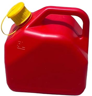 harayaa Réservoir de Stockage d'essence, bidon d'huile Vide, bidon Polyvalent, Portable pour d'aventure, 5 L