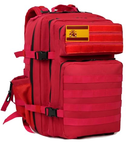 SEYATULH Mochila Táctica 45L, MOLLE para Viaje, Senderismo y Gimnasio